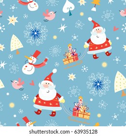 Texture gay santa claus