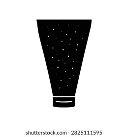 Texture Gel silhouette vector art Illustration