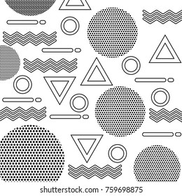 texture of geometric shapes  figures pattern abstract