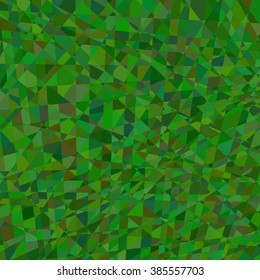 the texture of geometric shapes in green tones