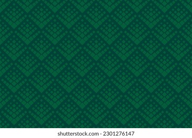 Patrón cuadrado geométrico de textura. Resumen cuadrado de papel sin costuras de fondo verde patrón. Elementos simples de diseño para la creación de ideas más difíciles.