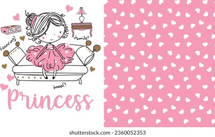 TEXTURA CHICA PRINCESS QUEEN LOVE