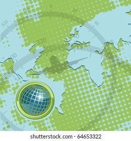 texture globe