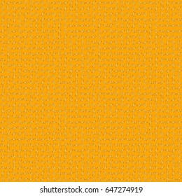 The texture of golden elements on yellow background. Vector golden seamless pattern.