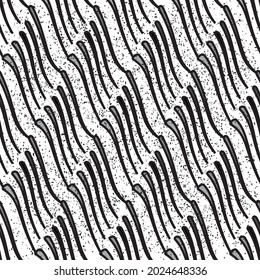 Texture with gray oblique needles. Seamless vector illustration eps 10.