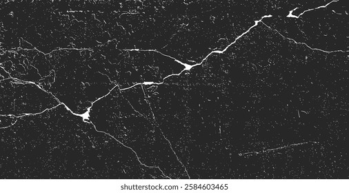 Texture grunge black dark background cracked abstract distressed vintage rough surface pattern. Aged old weathered damaged wall concrete stone with fracture broken design. Artistic gritty natural material