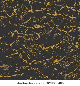 Texture Grunge Gold - Vector Illustration 