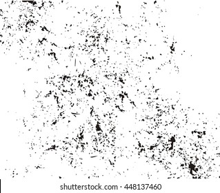 Texture Grunge. Object to Create Distressed Effect.  Background to create the effect of old and worn. Vector illustration