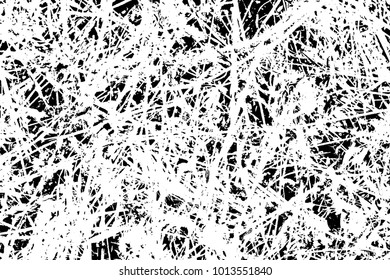 Texture for grungy effect . Abstract surface. Transparent background. Only black colors in vector.