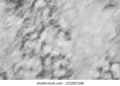 The texture of half-Tone, Background modern urban pop art. Abstract circles, Grunge black and white. Vector eps 10.