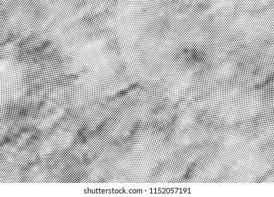 The texture of half-Tone, Background modern urban pop art. Abstract circles, Grunge black and white. Vector eps 10.