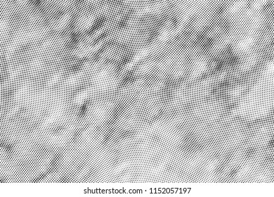 The texture of half-Tone, Background modern urban pop art. Abstract circles, Grunge black and white. Vector eps 10.