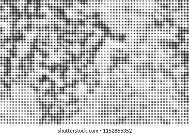 The texture of half-Tone, Background modern urban pop art. Abstract circles, Grunge black and white. Vector eps 10.