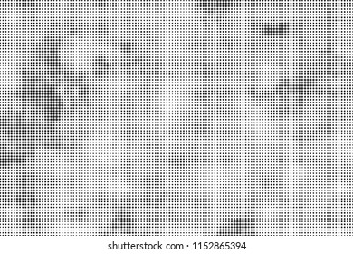 The texture of half-Tone, Background modern urban pop art. Abstract circles, Grunge black and white. Vector eps 10.