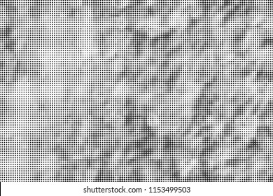 The texture of half-Tone, Background modern urban pop art. Abstract circles, Grunge black and white. Vector eps 10.