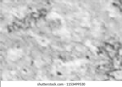 The texture of half-Tone, Background modern urban pop art. Abstract circles, Grunge black and white. Vector eps 10.