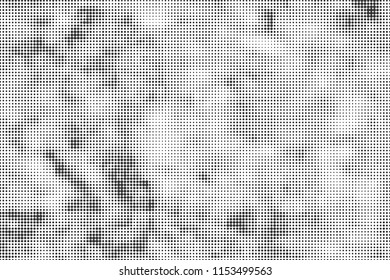The texture of half-Tone, Background modern urban pop art. Abstract circles, Grunge black and white. Vector eps 10.