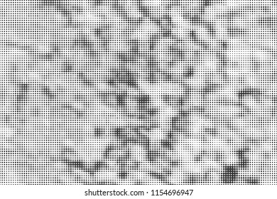 The texture of half-Tone, Background modern urban pop art. Abstract circles, Grunge black and white. Vector eps 10.