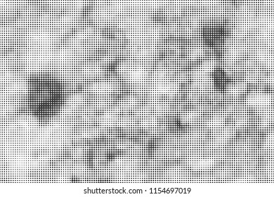 The texture of half-Tone, Background modern urban pop art. Abstract circles, Grunge black and white. Vector eps 10.