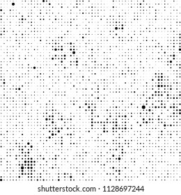 The texture of halftone is black and white. Abstract dot pattern