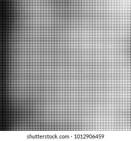 The texture of halftone black and white. Monochrome abstract futuristic background. The pattern of dots of ink for printing and creating your own unique design for business cards, posters, labels