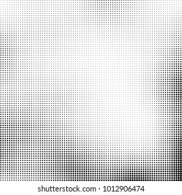 The texture of halftone black and white. Monochrome abstract futuristic background. The pattern of dots of ink for printing and creating your own unique design for business cards, posters, labels