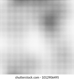 The texture of halftone black and white. Monochrome abstract futuristic background. The pattern of dots of ink for printing and creating your own unique design for business cards, posters, labels