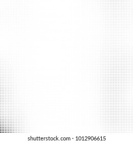 The texture of halftone black and white. Monochrome abstract futuristic background. The pattern of dots of ink for printing and creating your own unique design for business cards, posters, labels