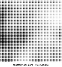 The texture of halftone black and white. Monochrome abstract futuristic background. The pattern of dots of ink for printing and creating your own unique design for business cards, posters, labels