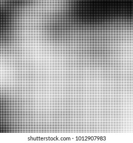 The texture of halftone black and white. Monochrome abstract futuristic background. The pattern of dots of ink for printing and creating your own unique design for business cards, posters, labels