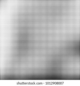 The texture of halftone black and white. Monochrome abstract futuristic background. The pattern of dots of ink for printing and creating your own unique design for business cards, posters, labels