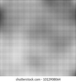 The texture of halftone black and white. Monochrome abstract futuristic background. The pattern of dots of ink for printing and creating your own unique design for business cards, posters, labels