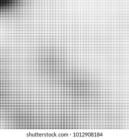 The texture of halftone black and white. Monochrome abstract futuristic background. The pattern of dots of ink for printing and creating your own unique design for business cards, posters, labels