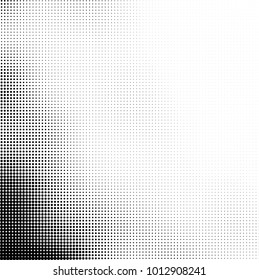 The texture of halftone black and white. Monochrome abstract futuristic background. The pattern of dots of ink for printing and creating your own unique design for business cards, posters, labels