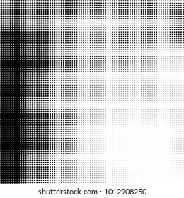 The texture of halftone black and white. Monochrome abstract futuristic background. The pattern of dots of ink for printing and creating your own unique design for business cards, posters, labels