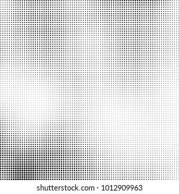 The texture of halftone black and white. Monochrome abstract futuristic background. The pattern of dots of ink for printing and creating your own unique design for business cards, posters, labels