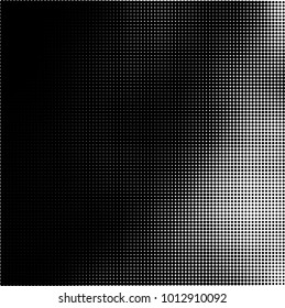 The texture of halftone black and white. Monochrome abstract futuristic background. The pattern of dots of ink for printing and creating your own unique design for business cards, posters, labels