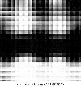 The texture of halftone black and white. Monochrome abstract futuristic background. The pattern of dots of ink for printing and creating your own unique design for business cards, posters, labels