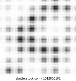 The texture of halftone black and white. Monochrome abstract futuristic background. The pattern of dots of ink for printing and creating your own unique design for business cards, posters, labels