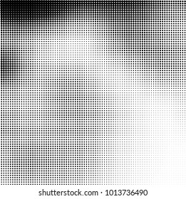 The texture of halftone black and white. Monochrome abstract futuristic background. The pattern of dots of ink for printing and creating your own unique design for business cards, posters, labels