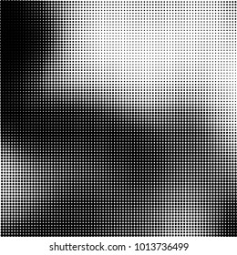 The texture of halftone black and white. Monochrome abstract futuristic background. The pattern of dots of ink for printing and creating your own unique design for business cards, posters, labels