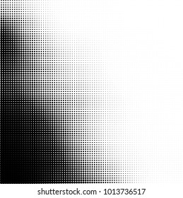 The texture of halftone black and white. Monochrome abstract futuristic background. The pattern of dots of ink for printing and creating your own unique design for business cards, posters, labels