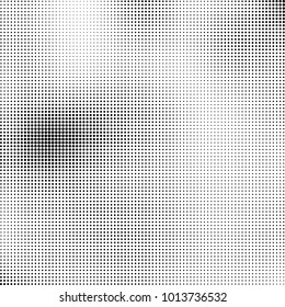 The texture of halftone black and white. Monochrome abstract futuristic background. The pattern of dots of ink for printing and creating your own unique design for business cards, posters, labels