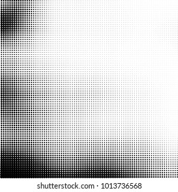 The texture of halftone black and white. Monochrome abstract futuristic background. The pattern of dots of ink for printing and creating your own unique design for business cards, posters, labels