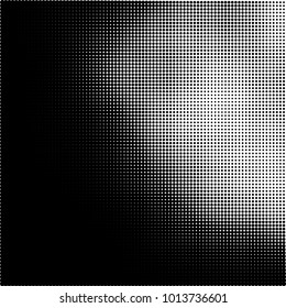 The texture of halftone black and white. Monochrome abstract futuristic background. The pattern of dots of ink for printing and creating your own unique design for business cards, posters, labels