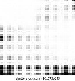 The texture of halftone black and white. Monochrome abstract futuristic background. The pattern of dots of ink for printing and creating your own unique design for business cards, posters, labels