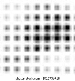 The texture of halftone black and white. Monochrome abstract futuristic background. The pattern of dots of ink for printing and creating your own unique design for business cards, posters, labels