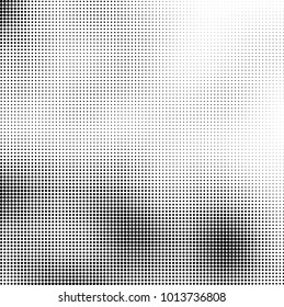 The texture of halftone black and white. Monochrome abstract futuristic background. The pattern of dots of ink for printing and creating your own unique design for business cards, posters, labels