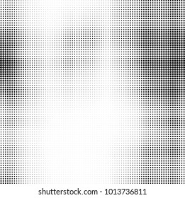 The texture of halftone black and white. Monochrome abstract futuristic background. The pattern of dots of ink for printing and creating your own unique design for business cards, posters, labels