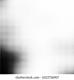 The texture of halftone black and white. Monochrome abstract futuristic background. The pattern of dots of ink for printing and creating your own unique design for business cards, posters, labels